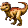 Dinosaur Tetranosaurus