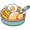 Fried Chicken Egg