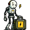 Sad Robot Energy Case