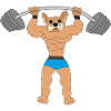 Canine bodybuilders