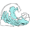 Wave Retro Comic Style