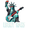 Liberty Rocks Patriotic Music Design
