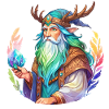 Druide Wasserfarben