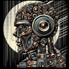 Analog soul AI robot Art