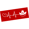 Cowboy western heartbeat