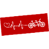 Bicycle tandem pulse heart