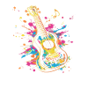 Ukulele Streetart
