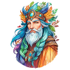 Aquarelles de druide