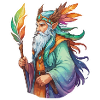 Druide Wasserfarben