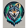 Aurora-Wolf im Mondlicht