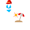 Sandy Toes and salty kisses
