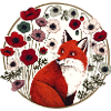 Retro Red Fox