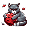 Cat Apocalypse: Grumpy Mood Cat