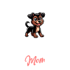 Patterdale Terrier Mom