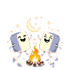 Camping Campfire Marshmallow Camper Funny