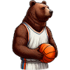 Bear Basketball Player