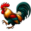 Rooster Pet