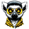 Lemur with Sunglasses