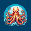 Grande pieuvre octopus architeuthis