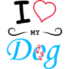 i love my dog