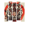80s Retro Japanese Tiger