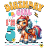 poney 5ème anniversaire fille équitation