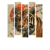 80s Retro Japanese Tiger