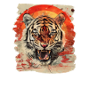 80s Retro Japanese Tiger