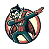 Dabbing Vampire Funny Dabbing Design