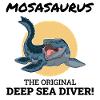 Mosasaurus Dinosaur Dino Paleontologist Fossil