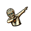 Dabbing Zombie Funny Dabbing Design