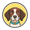 Ariege Pointer Hunderasse Cartoon Kawaii Clipart