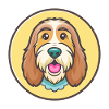 Basset Griffon Vendeen Hondenras Cartoon Kawaii