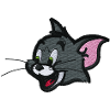 Tom & Jerry Tom come disegno di ricamo