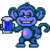 Monkey Beer Party Funny