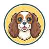 Cavalier King Charles Spaniel-hunderace tegnefilm
