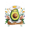 Funny Avocado Squad Breakfast Lover