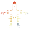 Graphiques pixel d’avion