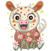 Little pig in the meadow