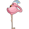 Flamingo Sleeping Night Cap