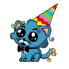 Chaton à la fête