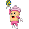Coffee Volleyball Players Volleyball