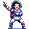 Astronaut Joyeux
