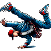 Dance and breakdance fans
