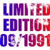 33rd Birthday Limited Edition 09/1991