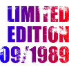 35th Birthday Limited Edition 09/1989