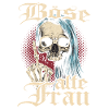 Böse Alte Frau Mittelfinger