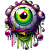 Festival Surreal Art Psychedelic Eye