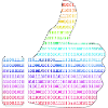 hand like binary rainbow