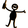 Bier Party Silhouette